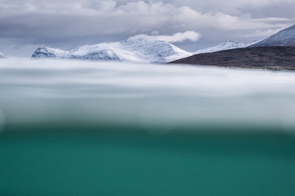 Snow, Horgabost, Isle of Harris IV - Photographic Print