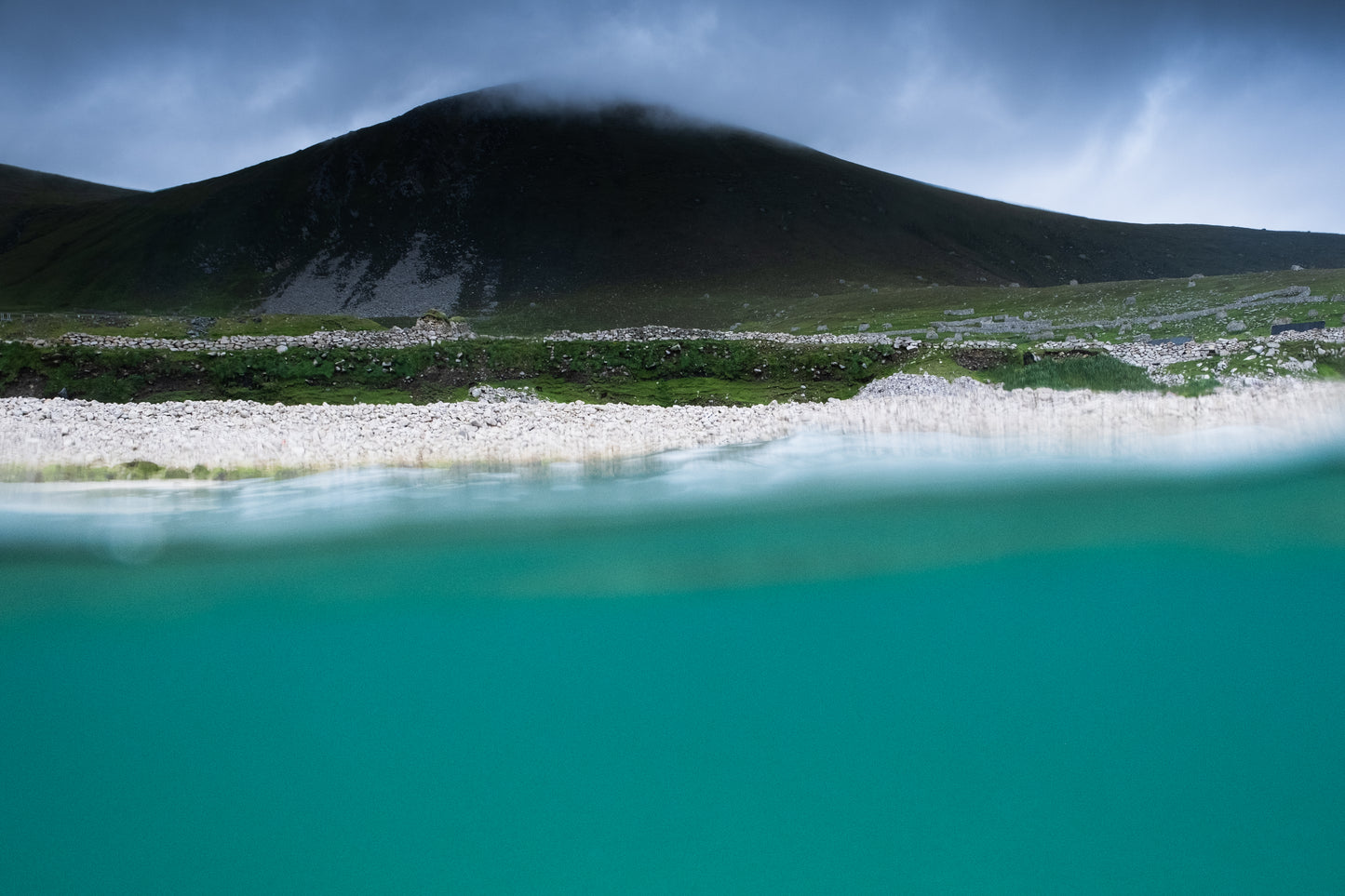 St Kilda from the water-1 - Photographic Print