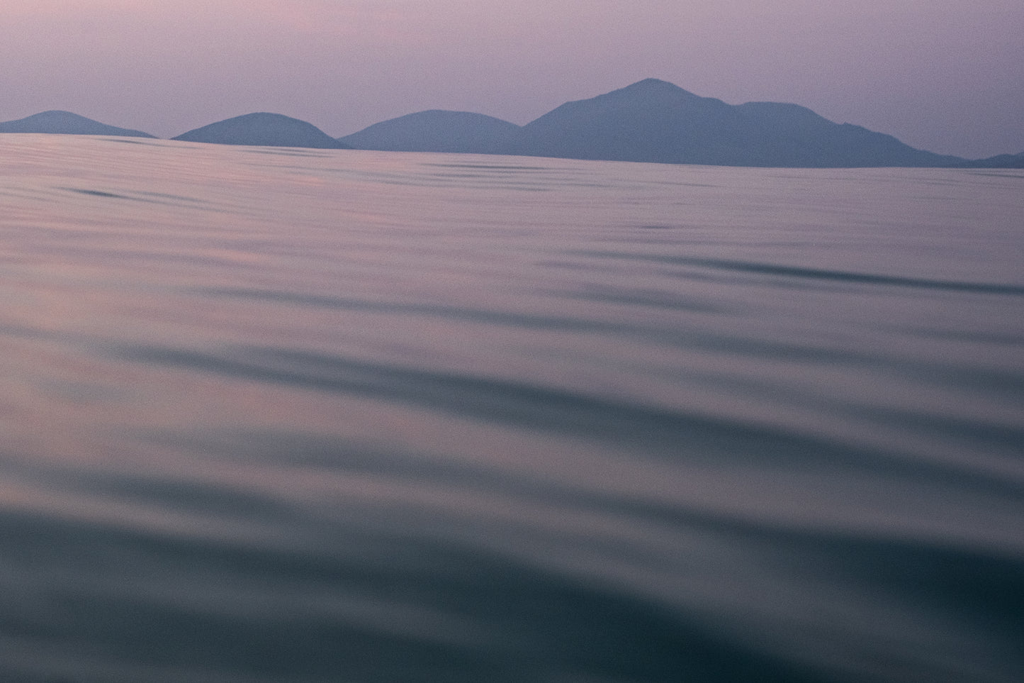 First light, Luskentyre, Isle of Harris III -  Photographic print