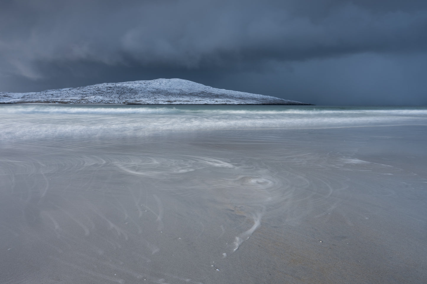 Snow approaching over Luskentyre ll, Isle of Harris, Ltd Edition Fine Art Photography (Copy)