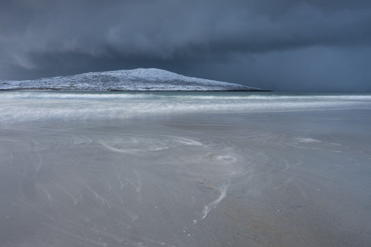 Snow approaching over Luskentyre ll, Isle of Harris, Ltd Edition Fine Art Photography (Copy)