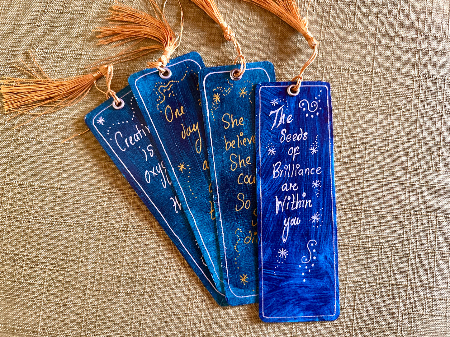 Hand painted Bookmarks - Gifts