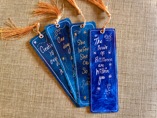 Hand painted Bookmarks - Gifts
