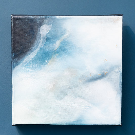 Original Canvas painting - Shaped by The Sea 6