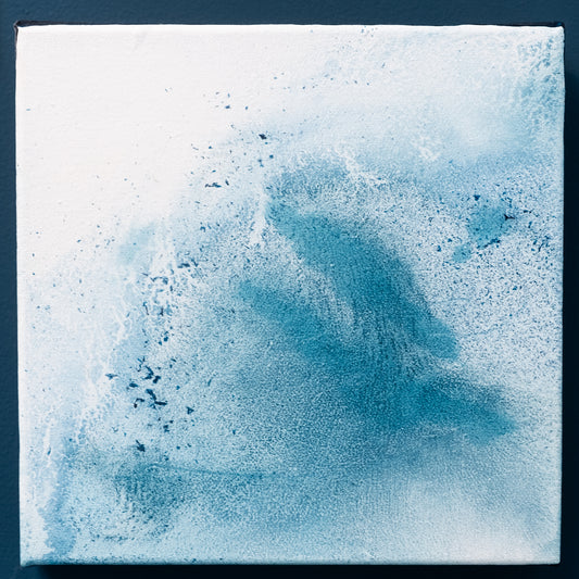Original Canvas painting - Shaped by The Sea 4