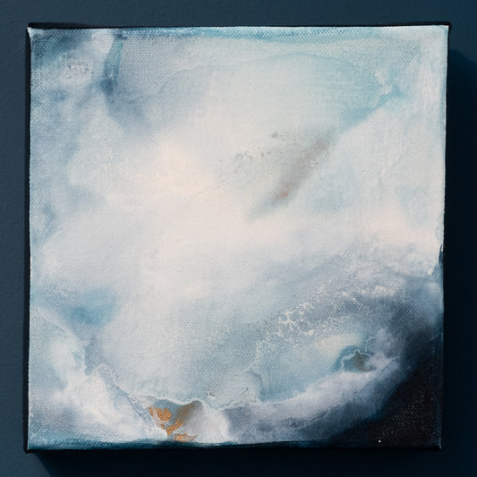 Original Canvas painting - Shaped by The Sea 2