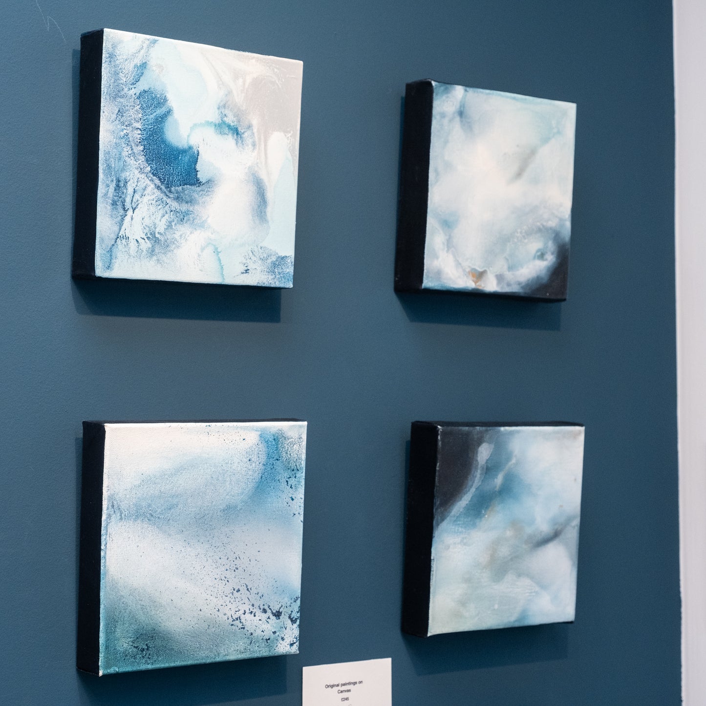Original Canvas painting - Shaped by The Sea 2