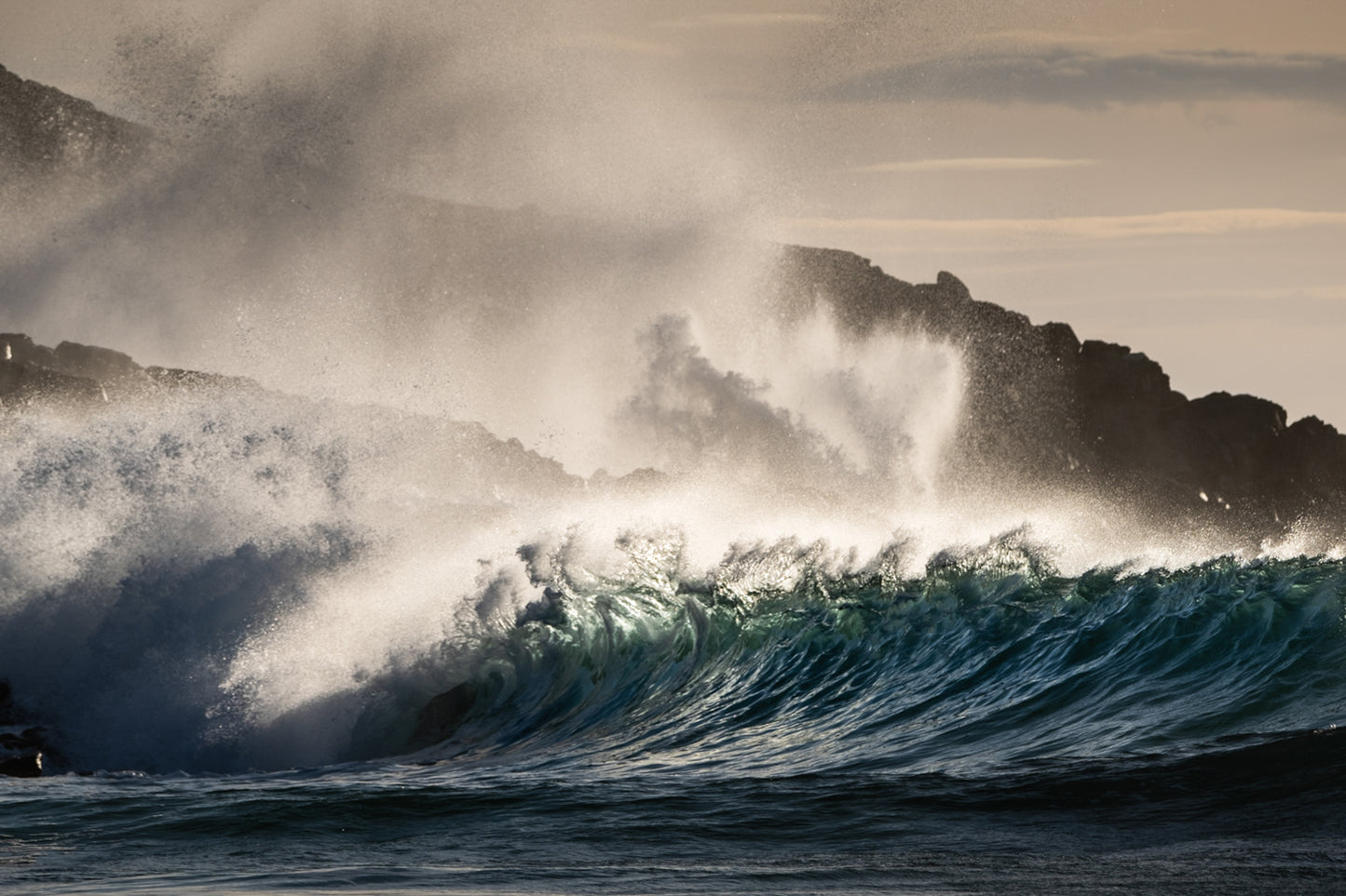Photographic print - Northon waves