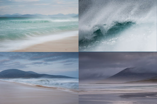 Set of 4 greeting cards - Harris Shores
